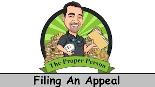 Legal Nuts And Bolts Filing An Appeal [upl. by Eeramit978]