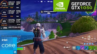 GTX 1050 2GB  Fortnite Reload  1080p Performance [upl. by Enelez]