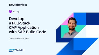 🟣 Develop a FullStack CAP Application with SAP Build Code [upl. by Klayman764]