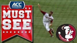 FSUs Jameis Winston Shows Off His Arm In The Outfield  ACC Must See Moment Of 2013 Candidate [upl. by Elehcim]