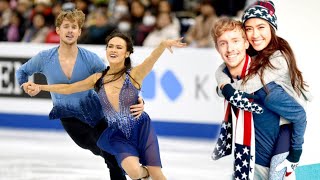 Olympic Ice Dancers Are Partners On and Off the Rink [upl. by Psyche]