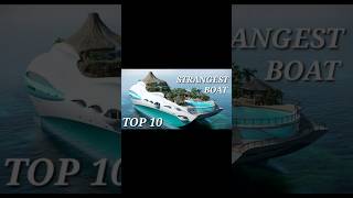 TOP 10 STRANGEST BOATS IN THE WORLD [upl. by Kissie187]