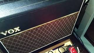 2018 Vox AC30S1  noise bad filter caps part 3 [upl. by Yartnoed182]