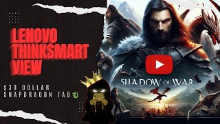 30 Legion Go Mini  Can the Lenovo ThinkSmart View run Shadow of War👀 [upl. by Nagn]