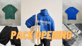 REPRESENT PACK OPENING  247 PANTS  TSHIRTS  HOODIES [upl. by Notslar]