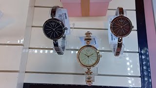 Titan Raga Viva Analog Brown Grey amp Rose Gold Metal Strap Watch For Women [upl. by Couq432]