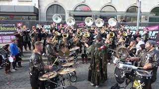 StrosseFüdeler Langenthal  28 Langenthaler Fasnachtsmarkt 21102023 [upl. by Anomahs]