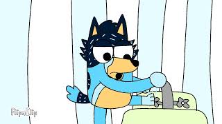 Bluey Reanimated Peed on my Foot [upl. by Fawne]