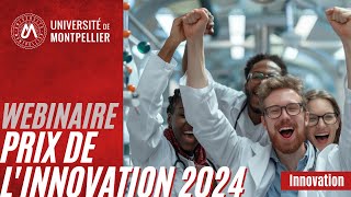 Webinaire  Prix de linnovation 2024 [upl. by Aicul]