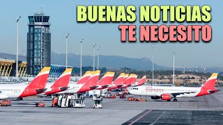 El Aeropuerto de Madrid Cierra una pista y nos beneficiamos [upl. by Tillman587]