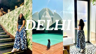 24 hours in Delhi Things to do in delhi Lotus temple Janpath Market Connaught Place [upl. by Cutler96]