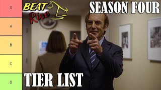 Better Call Saul Season Four Tier List  Ranked and Reviewed [upl. by Lavelle]