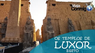 KARNAK e LUXOR  Templos do Egito Antigo  Programa Viaje Comigo [upl. by Kalina]