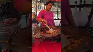 Cute Didi Selling Egg Bhurji Pav in Mumbai😋 [upl. by Arytal732]