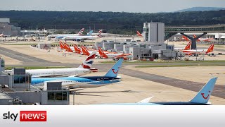 Gatwick airport to cut flights over the summer [upl. by Yoong605]