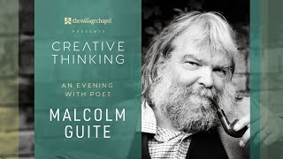 An Evening with Malcolm Guite Creative Thinking [upl. by Hsivat]