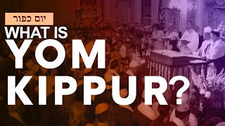 What is Yom Kippur The Jewish High Holiday [upl. by Manning]