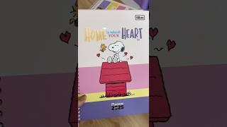 PLANNER 2025 do Snoopy ❤️ ta lindoooo papelaria agenda [upl. by Haet]