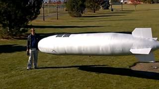 Solar Powered Blimp Drone Prototype [upl. by Rheingold416]