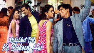 मोहब्बत दिल का सुकून है ऐतबार  Mohabbat Dil Ka Sakoon  Dil Hai Tumhaara  हिंदी गाना  Couple Song [upl. by Hgielanna]