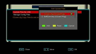 iBRAVEBOX F10S how to setup CCcam by usb [upl. by Ydnerb220]