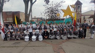 5to festival de bandas marciales ciudad de Bogotá presentación colegió Charry [upl. by Chemarin616]