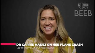 Dr Carrie Madej talks about her plane crash [upl. by Anuahsar]