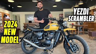 2024 Yezdi Scrambler New Model Review Video 🚀  This Is The ALL ROUNDER Motorcycle By Yezdi [upl. by Naed]