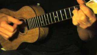 Ukulele Fingerpicking Blues Lesson  TAB available  Winin Boy Blues [upl. by Morra]