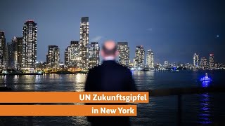 UN Zukunftsgipfel in New York  22 September 2024 [upl. by Baggs235]