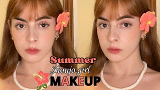 🌸Summer Shoujo Girl Makeup Tut🌺 [upl. by Ibbison]