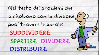 4 la divisione numeri e parole [upl. by Burris341]