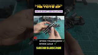 Replacing the Dogbone with a Driveshaft HBtoys zp [upl. by Atteuqahc]