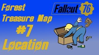 Fallout 76  Forest Treasure Map 7 Location [upl. by Denyse825]