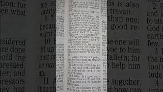 Ecclesiastes 4 KJV [upl. by Dearden]