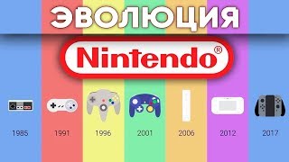 Эволюция консолей Nintendo [upl. by Aitsirt277]