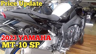 2023 Yamaha MT10 SP PRICE UPDATE [upl. by Ahsoik]