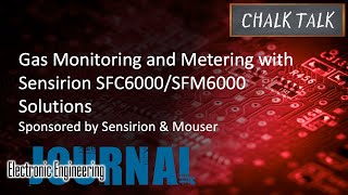 Gas Monitoring and Metering with Sensirion SFC6000SFM6000 Solutions  Sensirion and Mouser [upl. by Erv299]