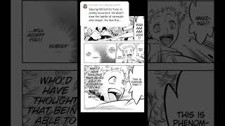 Was Rill Stronger Than Yuno anime manga blackclover asta yuno [upl. by Iblok]