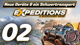 Metalldetektoren Bodenanker amp ein Schwertransport  02 LP Expeditions  A Mudrunner Game [upl. by Weylin295]