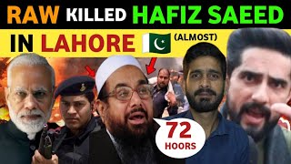 INDIAS OPERATION IN PAK TO ELIMINATE HAFIZ SAED PAKISTANI PUBLIC REACTION ON INDIA REAL TV SOHAIB [upl. by Orabelle]