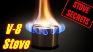 quotStove Secretsquot  How To Make A quotV8quot Alcohol Stove [upl. by Mannes]