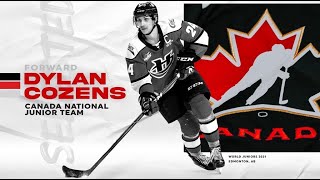 Dylan Cozens  2021 IIHF U20 World Juniors Highlights︱HD [upl. by Yuk]