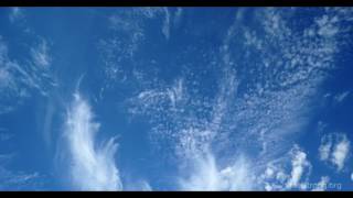 Time lapse of cirrocumulus and cirrus clouds over Nevada 4k [upl. by Neehsas]