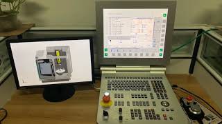 HuiMaiTech CNC Teaching Machine  Heidenhain 530  HuiMaiTech Virtual CNC Training [upl. by Alorac355]