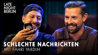 Fahri Yardım amp Klaas überbringen schlechte Nachrichten inklusive Bonusrunde  Late Night Berlin [upl. by Anabelle]