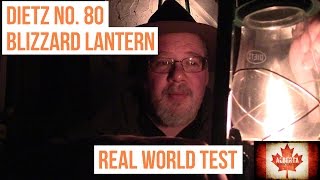 Dietz No 80 Hurricane Lantern An Unexpected RealWorld Test [upl. by Nalepka]