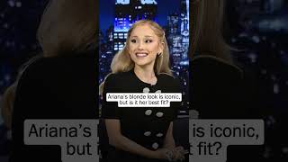 Is Ariana Grande quotblonde blindquot Wicked ArianaGrande blond ColorAnalysis Celebrity [upl. by Trenton842]