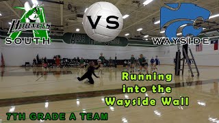 Azle Hornets 7TH Grade A Team VS Wayside Wildcats Volleyball [upl. by Lauretta]