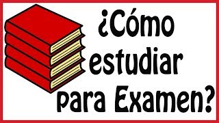 Cómo Estudiar Rápido y Bien para Un Examen  Saca la mejor nota [upl. by Nicholl858]